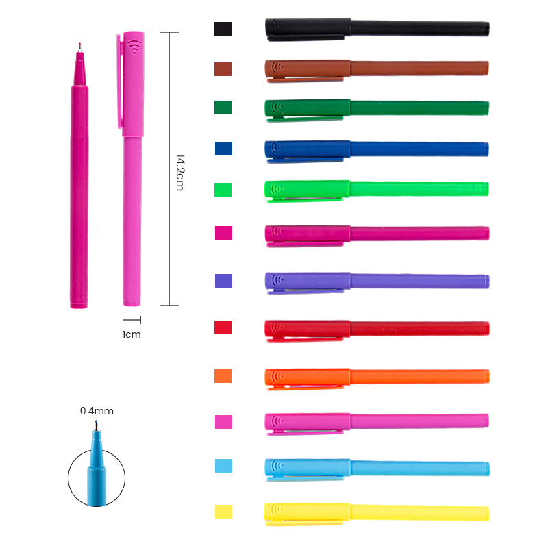 Delineador de dibujos multicolor