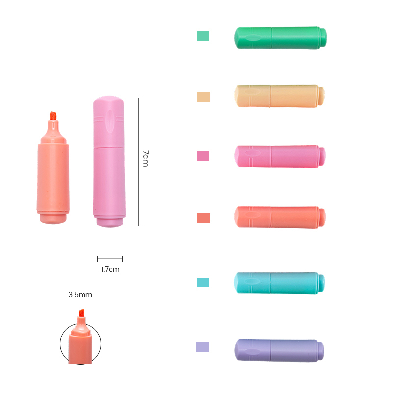 Pequeño y lindo marcador creativo de acuarela