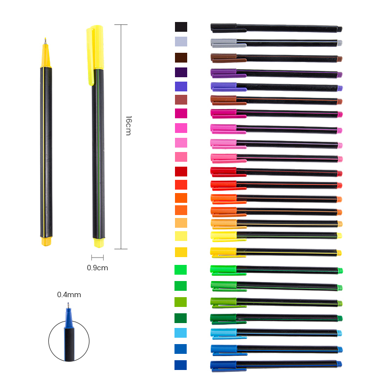 Sketch Micro Lines Delineador triangular liso