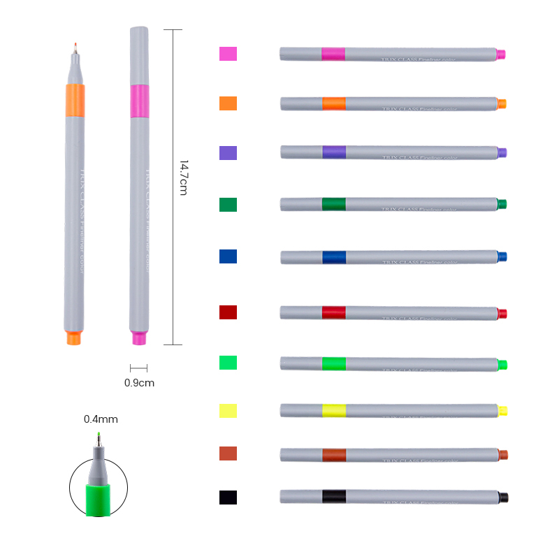 Dibujo de líneas finas Delineador fino de alta precisión