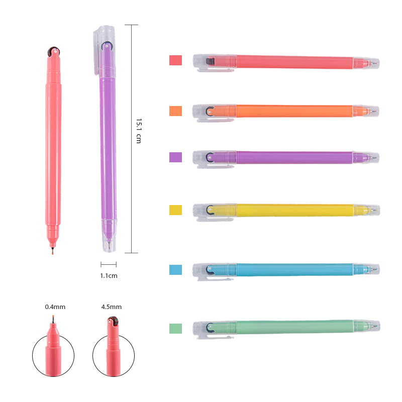 Sello y bolígrafo exclusivo de doble cara