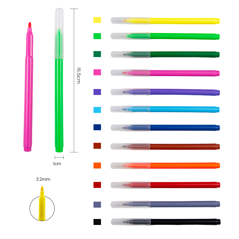 Marcador de acuarela para niños con pintura lavable