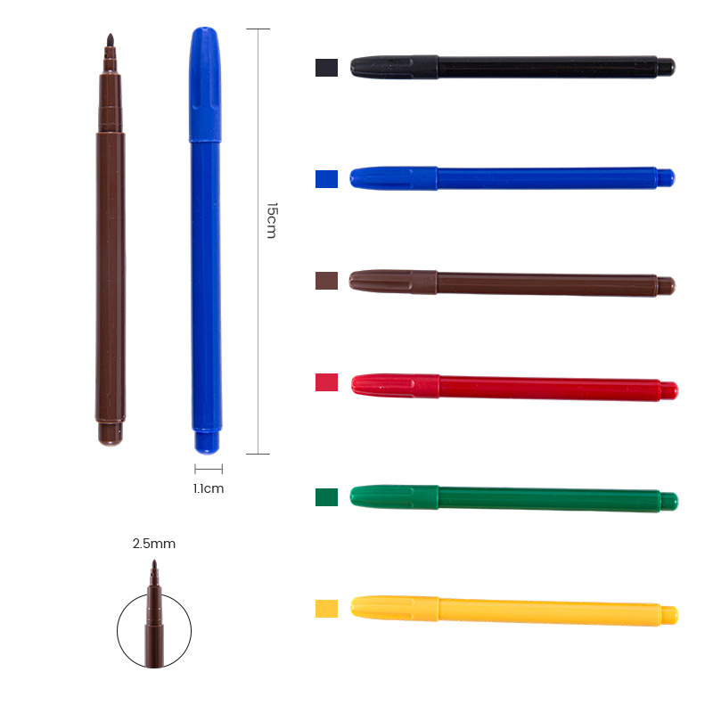 Marcador de acuarela seguro y sencillo para niños