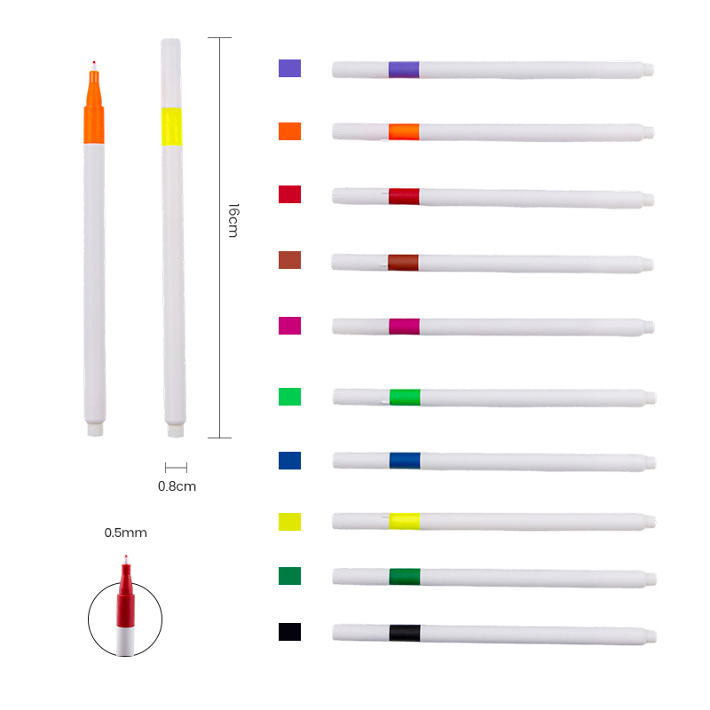 Delineador de acabado recubierto de plástico
